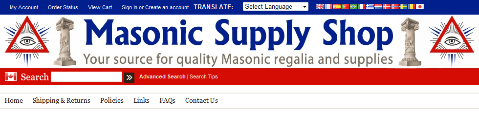 Canadian Shriners Supplies